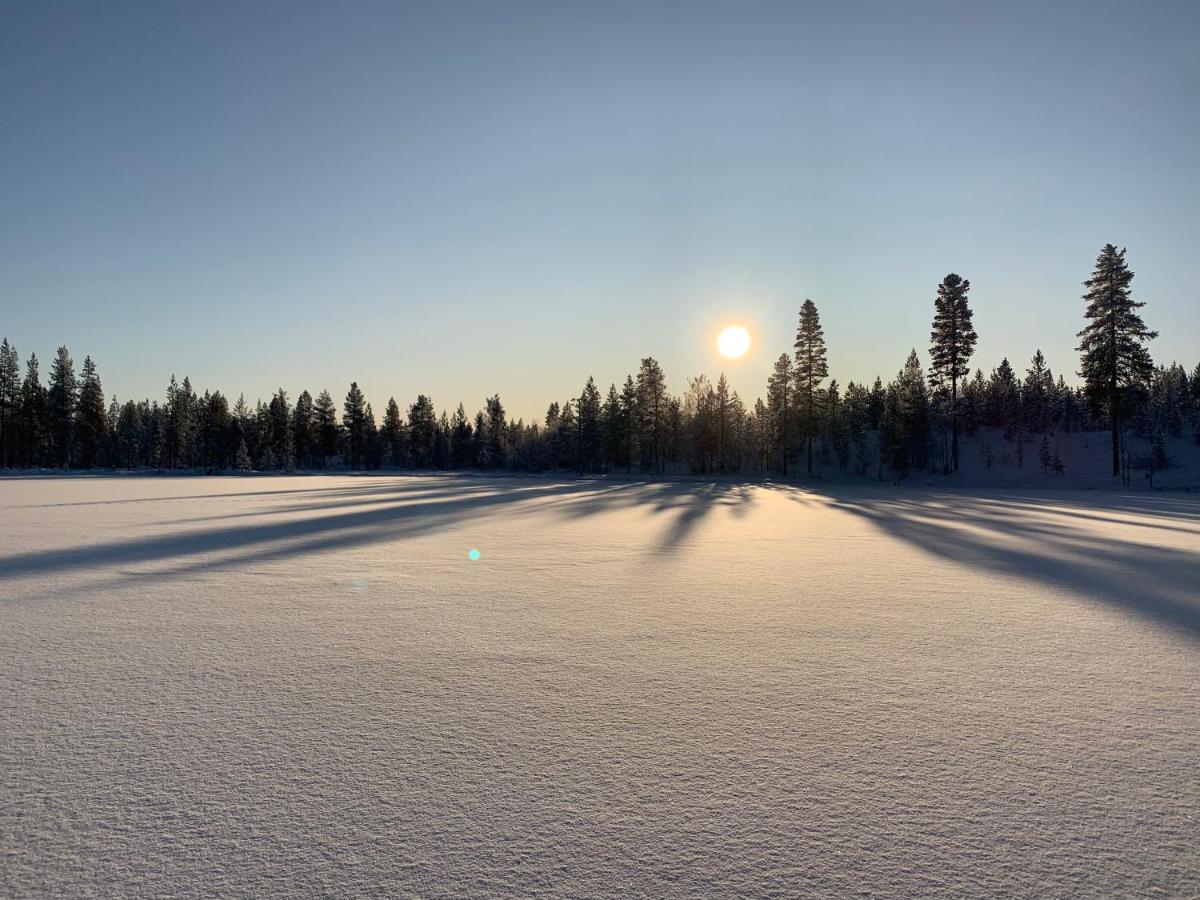 Off-Grid Cabin In Nattavaara Lapland Экстерьер фото